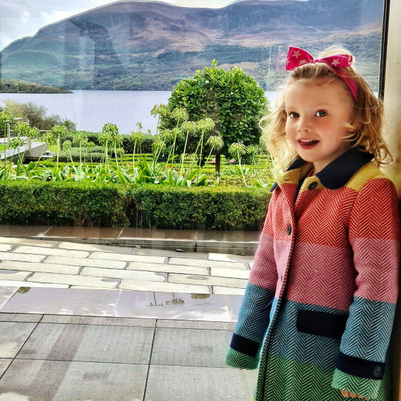 mini boden wool coat